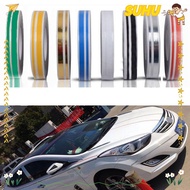 SUHU Car Body Decal Racing Fashion Waist Line Pinstripe Steamline