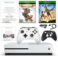 Xbox One S 500GB Disti Console with 2 Games and Silicone Sleeve