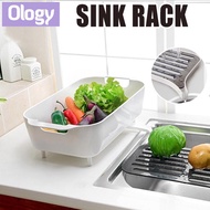 Plastic Kitchen Drying Rack Dish Holder Cutlery Drainer Washer Dry Vegetables Stainless Steel Racks