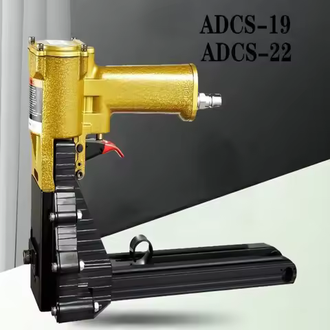 ADCS-19/22 Pneumatic Carton Closing Machine Carton Packing Stapler Carton Nail Gun Closer Box Sealin