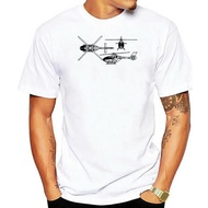 Fashion Design Free Shipping AIRBUS HELICOPTER EC 135 BLUEPRINT MENS T SHIRT EUROCOPTER MBB GERMANY 