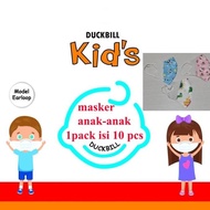 Masker Duckbill Anak Masker kids Anak Duck Bill Disposable karakter