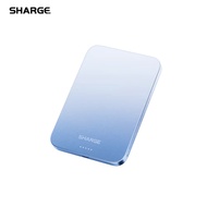 SHARGE AeroMag Power Bank แม่เหล็ก5000MAh 10000 MAh Qi2พาวเวอร์แบงค์แบบพกพาบาง15W แพ็คแบตเตอรี่ชาร์จ