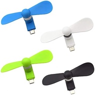 ULBTER [4 Pieces] Type USB C Android Cell Phone Fan for Samsung Galaxy S26 Ultra S26 S25 S25+ S24 S2