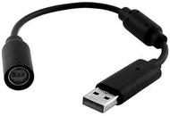 USB Breakaway PC Cable Cord Adapter Converter For Xbox 360 Controller Black