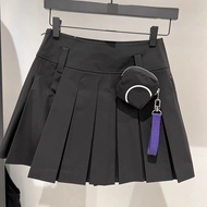Golf Clothing Ladies 25 Autumn New Pleated Skirt Casual Versatile Half Skirt Anti-Exposure Short Ski