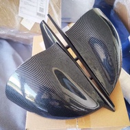 Ralliart Carbon Look Side Mirror Mickey Mouse EG9 EG6 Ek9 Gen2 Persona Spoon Evo Wira Satria Neo Put