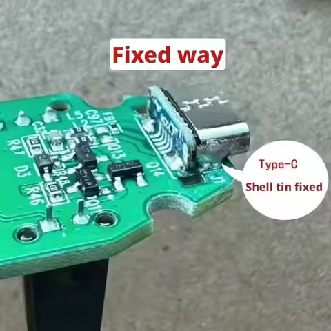 5PCS M85K Micro USB to Type C Adapter Board DIY Repair Modification Accessories USB2.0 Data Transfer