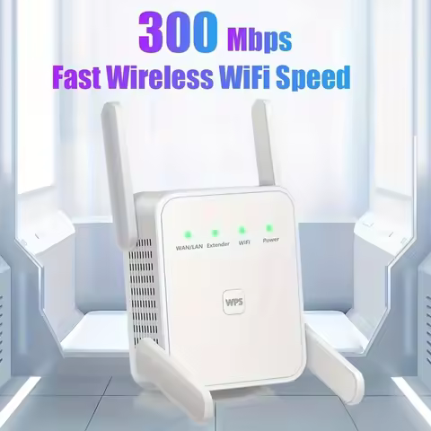300Mbps Wifi Repeater 2.4G Wireless WiFi Amplifier Signal Wifi Extender Network WiFi 2.4 Ghz Long Ra