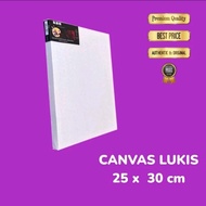 Kanvas lukis 25x30cm/kanvas25x30/kanvas lukis halus