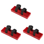 (FZIQ) 3X RC Battery Tray Case Battery Box Bracket for Axial SCX10 TRX4 D90 1/8 1/10 RC Car Spare Pa