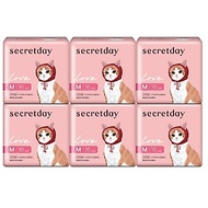 Secretday Love Women Daily Pad Wing Type M 16P / L 14P Soft Breathable