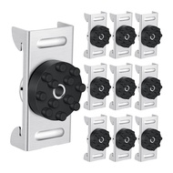 10 Pack Soundproofing Mounting Clip Sound Isolation Clips for Recording Studio Acoustical Equipment 