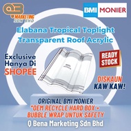 Monier Elabana Tropical Toplight Transparent Roof Acrylic - Genting Atap Terang  l Maximum beli 5 setiap Order l