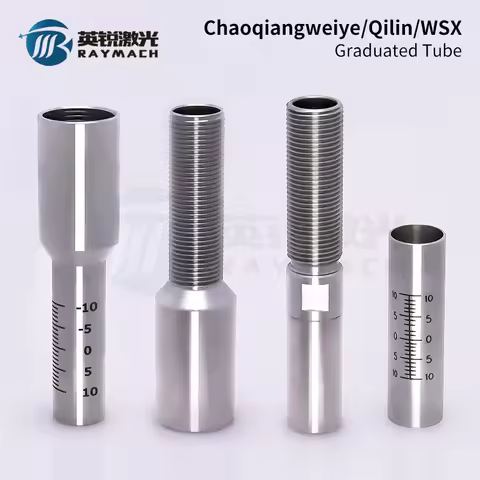 Fiber Laser Welding Machine Grauduated Tube Nozzle Connecting Pipe Tube Qilin Welding Gun 4in1 Spare