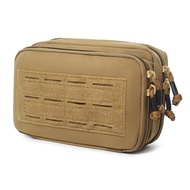 Tactical Molle Horizontal Admin Pouch EMT Pouch EDC Utility Orgaznier Bag