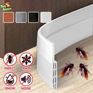Handdiy Lis Dust Barrier Under Door Door Bottom Seal 98cm - FF53 - Door Sweep for Exterior & Interio