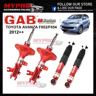 TOYOTA AVANZA F652/F654  2012+  🚗  GAB SA Series Heavy Duty Sport Absorber🚗