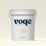 Voqe สีน้ำอะครีลิคแท้ 100% เฉดสีป๊อปคอร์น 9 ลิตร สีทาบ้าน ทาอาคารพรีเมี่ยม เกรด15 ปี เนื้อสีเยอะ