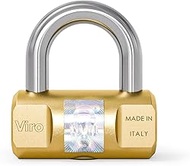 Viro 105 Cylinder Lock Base 80mm Brass