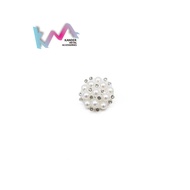 KANDER Alloy Pearl Diamond Button Luxury Pearl Button P13-11