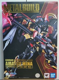 metal build gundam astray gold frame amatsu mina (princess of the sky ver.) 金色 迷惘高達 天蜜娜 黑金迷惘高達 天空之宣言