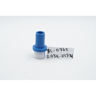Blue 20mm to 16mm Hose to PVC Pipe Adapter Connector Garden Irrigation PVC Straight Pipe Joint Pipin