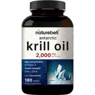 Antarctic Krill Oil 2000mg, 180 Softgels