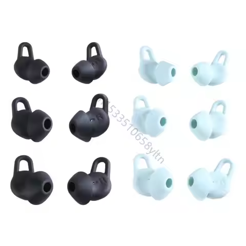 1Set Silicone Earbuds Tips Earplugs Set For Freelace pro2 Headphones Eartips T5EE