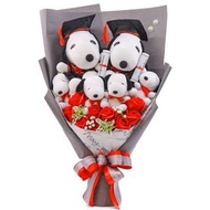 預購 snoopy 史努比 peanuts 史路比 公仔 雙子星 kiki lala 畢業 生日 情侶 禮物 送禮 七夕 週年紀念 花束 情人節