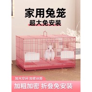 Rabbit Cage Household Extra Large Young Rabbit Rabbit Cage Guinea Pig Cage Small Mouse Cage Chinchil