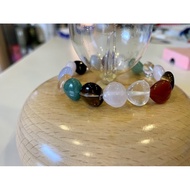 Five ELEMENTS Heart-Shaped CRYSTAL BRACELET FIVE ELEMENTS CRYSTAL BRACELET