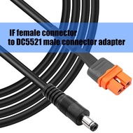 Fir Insulated Signal Transfer Adapter Cable XT60i F Female to DC5521 Male Plug Wire