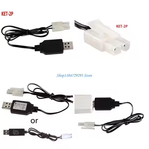 Y2GD Ni-Cd Ni-MH Battery Input AC 110V-240V Output 7.2V 250mA With Tamiya KET-2P Plug