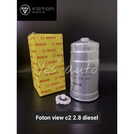 BOCSH DIESEL FUEL FILTER FOTON VIEW C2 2.8