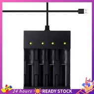 【HOT SALE】 4Bay Smart 18650 Battery Charger,Universal Charger for 3.7Volt Li-Ion Flashlights Headlig