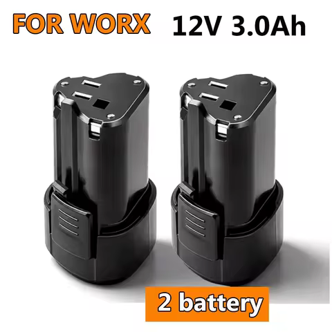 Suitable for WORX 12V screwdriver, handheld drill, 3.0Ah lithium battery, BMS voltage control,WA3506