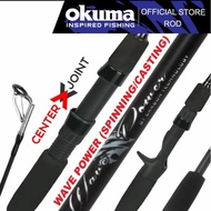 MAA JORAN PANCING (6ft-8ft) Okuma Rod Wave Power WP-S Spinning Fishing Rod joran teleskopik fishing 