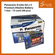1 Box (48pcs) Panasonic Evolta AA(2A) Premium Alkaline Battery