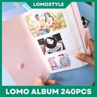 Instax Polaroid Album (240 Pcs x 9cm x 5.7cm) - For Photocards, Lomocards, Polaroid, Mini Photo, Bus
