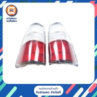 Isuzu เสื้อไฟท้าย อะไหล่รถยนต์ รุ่น TFR ทีเอฟอาร์ Dragon eye ดราก้อนอาย ปี1997-2002 (1คู่)