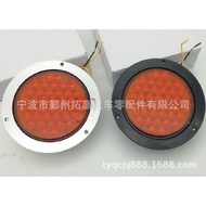 Lampu Ekor Lori LED 4-inci Treler Lampu Ekor RV Lampu Ekor