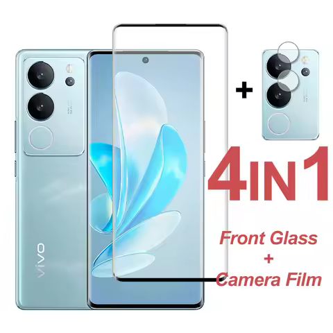 Protective Glass For ViVo V29 Screen Protector Full Cover Tempered Glass For ViVo V29 Lite Protectiv