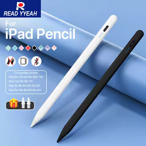 READY YEAH Stylus Pen for iPad with Magnetic Suction Touch Pencil for 2018-2025 iPad Pencil Kindle A