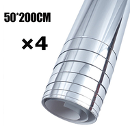 50x200cm กระจกแผ่น กระจกพลาสติก สำหรับติดผนัง มีกาวในตัว กระจกติดผนัง กระจกความละเอียดสูง สติ๊กเกอร์