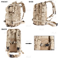 Beg Corak Askar Tompok Travel Beg Mendaki Hiking Army 25L Military 3P PUBG Attack Tactical Backpack 