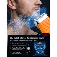 [Travel-Friendly Design] SL-New Generation Dual-Head Pocket Shaver/Dual Razor/Electric Shaver