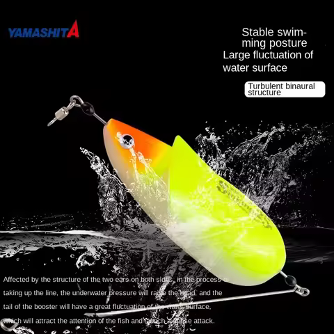YAMASHITA Water Rat No. 20 No. 25 Smoke Boy Floating Ghost Head Knife Big Green Needle Sea Fishing B