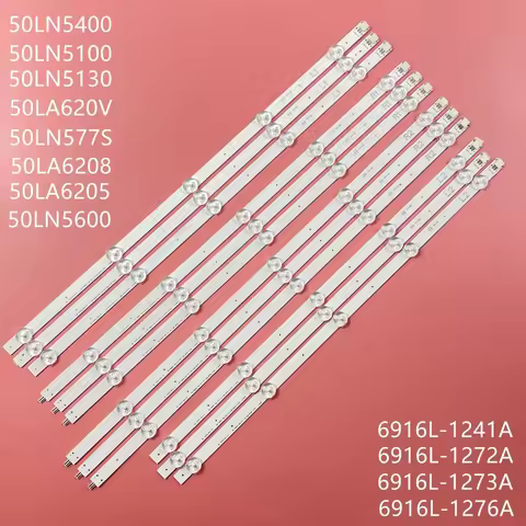 NEW LED Backlight strip 50" TV 50LN5400 50LA620V 50LA6208 50ln540v 6916L-1276A 1273A 1272A 1241A 50L