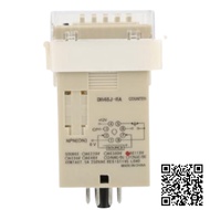 Bộ đếm 4 số DH48J-8A DH48J-11A digital counter từ 1 đến 999900 tự động chân tròn điện áp 220VAC tặn